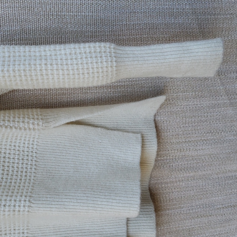 Everlane Cashmere Waffle Knit Sweater - Picture 6 of 12